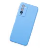 Newface Tecno Camon 18 Kılıf First Silikon - Mavi
