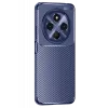 Newface Tecno Spark 30 Kılıf Auto Focus Karbon Kapak - Lacivert