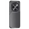 Newface Tecno Spark 30 Kılıf Auto Focus Karbon Kapak - Siyah
