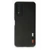 Newface Vivo Y11S Kılıf Loop Deri Silikon - Siyah