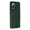 Newface Xiaomi Mi 13 Lite Kılıf Loop Deri Silikon - Yeşil