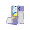Newface Xiaomi Poco M5 Kılıf Platin Silikon - Lila
