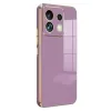 Newface Xiaomi Poco M6 Pro 4G Kılıf Volet Silikon - Mor