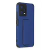 Newface Xiaomi Poco X5 5G Kılıf Mega Standlı Silikon - Mavi