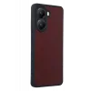 Newface Xiaomi Poco X7 Pro Kılıf Aras Deri Kapak - Bordo