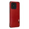 Newface Xiaomi Redmi 10C Kılıf Loop Deri Silikon - Kırmızı