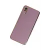 Newface Xiaomi Redmi 9A Kılıf Volet Silikon - Mor