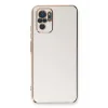 Newface Xiaomi Redmi Note 10 Kılıf Volet Silikon - Beyaz