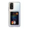 Newface Xiaomi Redmi Note 11 Kılıf Kart Şeffaf Silikon - Şeffaf