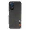 Newface Xiaomi Redmi Note 11 Kılıf Loop Deri Silikon - Siyah