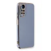 Newface Xiaomi Redmi Note 11 Kılıf Volet Silikon - Mavi