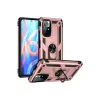 Newface Xiaomi Redmi Note 11T Kılıf Sofya Yüzüklü Silikon Kapak - Rose