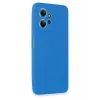 Newface Xiaomi Redmi Note 12 4G Kılıf First Silikon - Mavi
