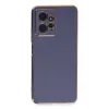 Newface Xiaomi Redmi Note 12 4G Kılıf Volet Silikon - Mavi