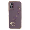 Newface Xiaomi Redmi Note 12 Pro 4G Kılıf Esila Silikon - Mor