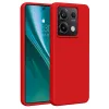 Newface Xiaomi Redmi Note 13 Pro 5G Kılıf First Silikon - Kırmızı