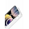 Newface Xiaomi Redmi Note 14 Pro 4G Combo Sert Şeffaf Magsafe Kapak - Şeffaf