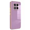 Newface Xiaomi Redmi Note 14 Pro 4G Kılıf Volet Silikon - Mor