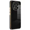 Newface Xiaomi Redmi Note 14 Pro 4G Kılıf Volet Silikon - Siyah