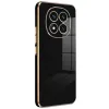 Newface Xiaomi Redmi Note 14 Pro 4G Kılıf Volet Silikon - Siyah