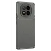 Newface Xiaomi Redmi Note 14 Pro Plus Kılıf Auto Focus Karbon Kapak - Gri