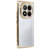 Newface Xiaomi Redmi Note 14 Pro Plus Kılıf Razer Lensli Silikon - Gold