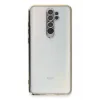 Newface Xiaomi Redmi Note 8 Pro Kılıf Razer Lensli Silikon - Gold