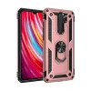 Newface Xiaomi Redmi Note 8 Pro Kılıf Sofya Yüzüklü Silikon Kapak - Rose