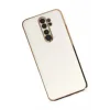 Newface Xiaomi Redmi Note 8 Pro Kılıf Volet Silikon - Beyaz
