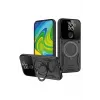 Newface Xiaomi Redmi Note 9 Joy Lens Standlı Kapak - Siyah