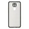 Newface Xiaomi Redmi Note 9 Kılıf Montreal Silikon Kapak - Siyah
