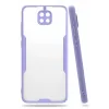 Newface Xiaomi Redmi Note 9 Kılıf Platin Silikon - Lila