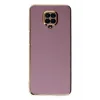Newface Xiaomi Redmi Note 9 Pro Kılıf Volet Silikon - Mor