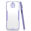 Newface Xiaomi Redmi Note 9S Kılıf Platin Silikon - Lila