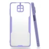 Newface Xiaomi Redmi Note 9S Kılıf Platin Silikon - Lila