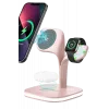 Newface YM-UD22 Kablosuz Şarj Masaüstü Set - Pembe