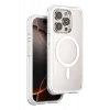 Onegif Apple iPhone 15 Pro Max Hulk Magsafe Kapak - Beyaz