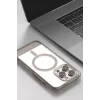 Onegif Apple iPhone 16 Hulk Magsafe Kapak - Çöl Titanyum