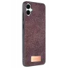 Onegif Samsung Galaxy A06 Bright Simli Kapak - Derin Mor