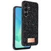 Onegif Samsung Galaxy S24 FE Bright Simli Kapak - Siyah