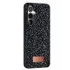 Onegif Samsung Galaxy S24 FE Bright Simli Kapak - Siyah