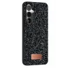 Onegif Samsung Galaxy S25 Bright Simli Kapak - Siyah
