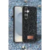 Onegif Samsung Galaxy S25 Plus Bright Simli Kapak - Pembe