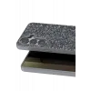 Onegif Samsung Galaxy S26 Bright Simli Kapak - Gümüş