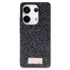 Onegif Xiaomi Redmi Note 13 Pro 4G Bright Simli Kapak - Siyah