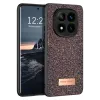 Onegif Xiaomi Redmi Note 14 Pro 4G Bright Simli Kapak - Derin Mor