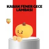 Pumpkin LED Night Light Dokunmatik Şarjlı Silikon Gece Lambası