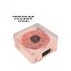 Retro Bluetooth Hoparlör PEMBE
