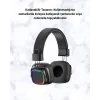 RGB Işıklı Katlanabilir Bluetooth 5.3 Kulak Üstü Kulaklık