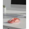 Sessiz Tıklamalı Şeffaf Mouse Bluetooth ve USB Uyumlu